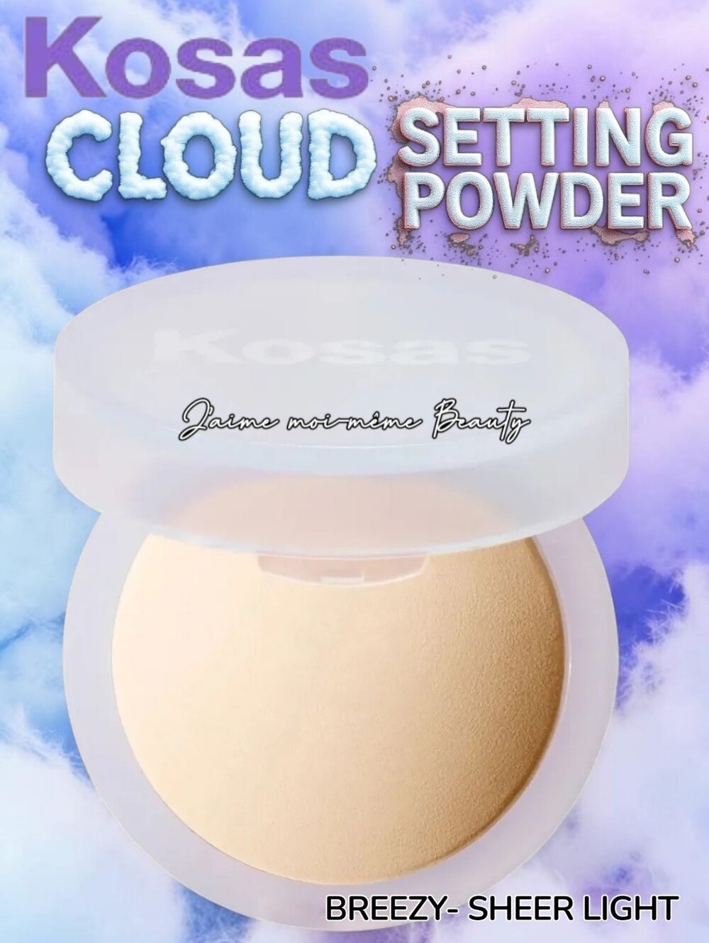 KOSAS Cloud Setting Powder in Breezy - Sheer Light